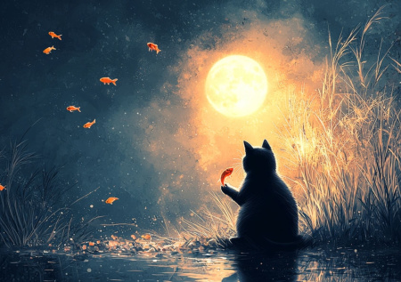 Фаза Луны сегодня, 8 января: общаемся с семьей, кормим котов рыбой