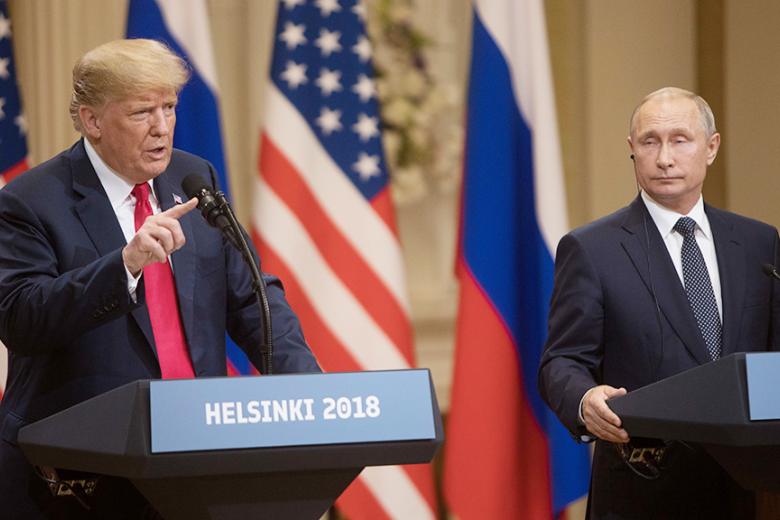 Дональд Трамп и Владимир Путин