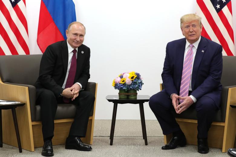 Владимир Путин, Дональд Трамп