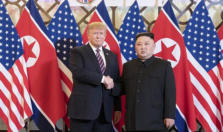 Дональд Трамп и Ким Чен Ын