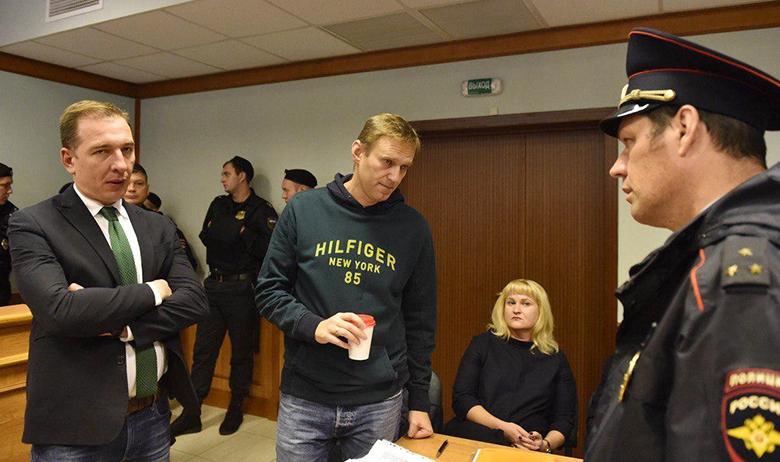 Оппозиционер Алексей Навальный