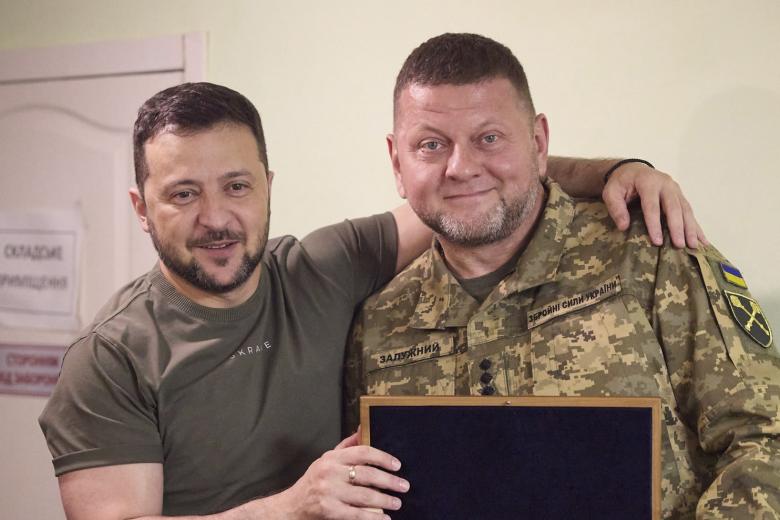 Владимир Зеленский и Валерий Залужный