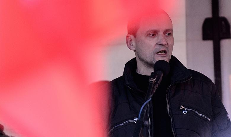 Лидер «Левого фронта» Сергей Удальцов