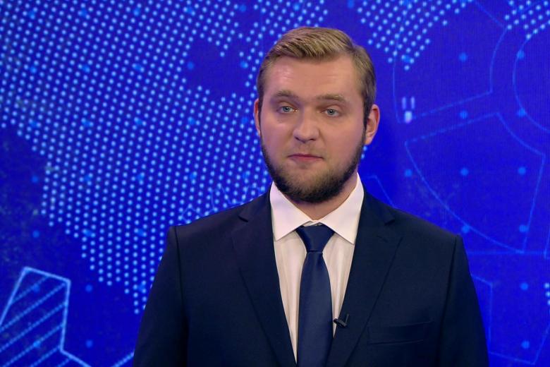 Белорусский телеведущий Григорий Азарёнок