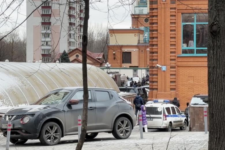 На месте взрыва в жилом комплексе «Алые Паруса» на северо-западе Москвы