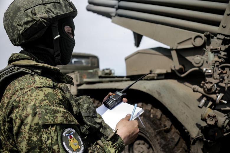 Военнослужащий ВС РФ в зоне проведения спецоперации