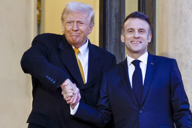 Дональд Трамп, Эммануэль Макрон