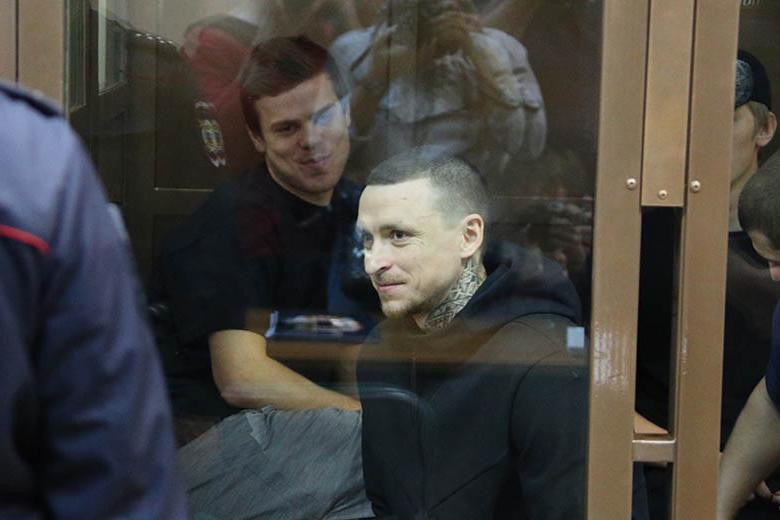 Александр Кокорин и Павел Мамаев в суде