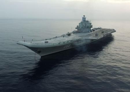 Эксперты из США назвали российский авианосец «Адмирал Кузнецов» ненадёжным