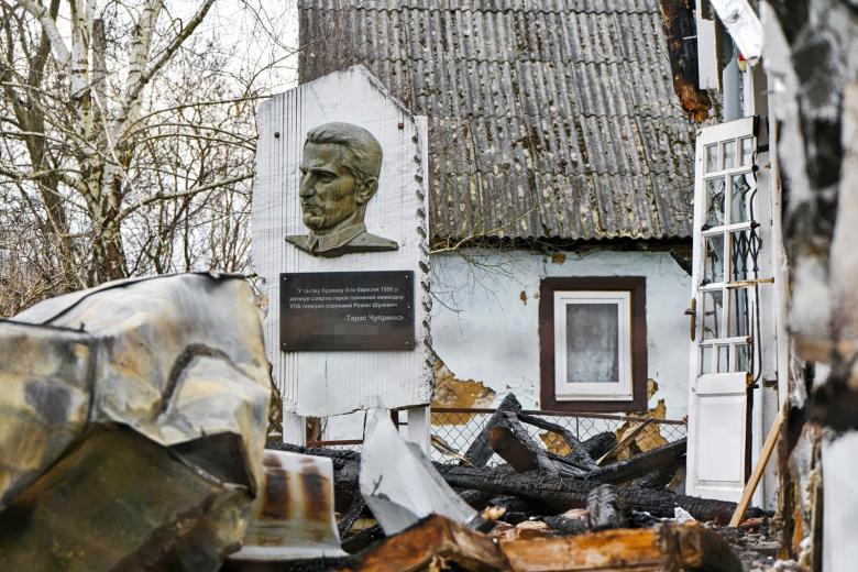 Руины на месте музея Шухевича