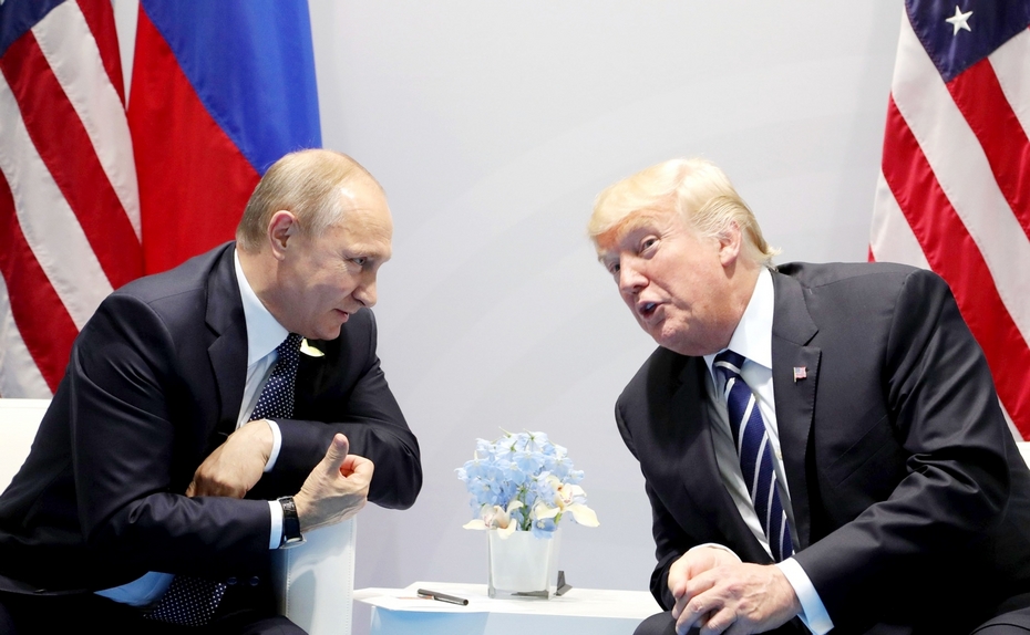 Владимир Путин, Дональд Трамп