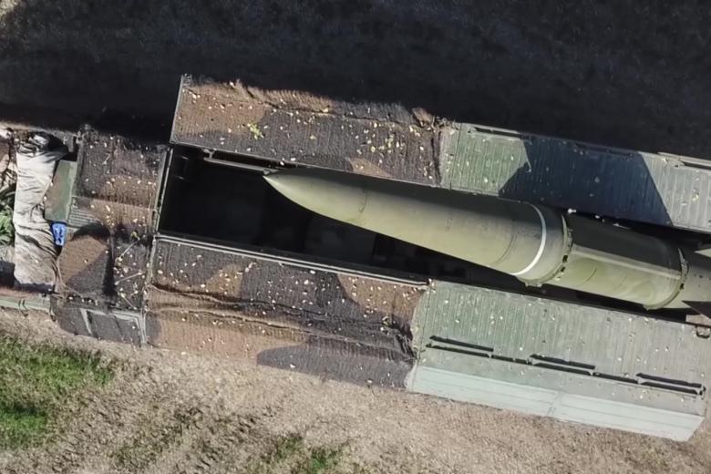 Боевая работа расчетов ОТРК «Искандер»
