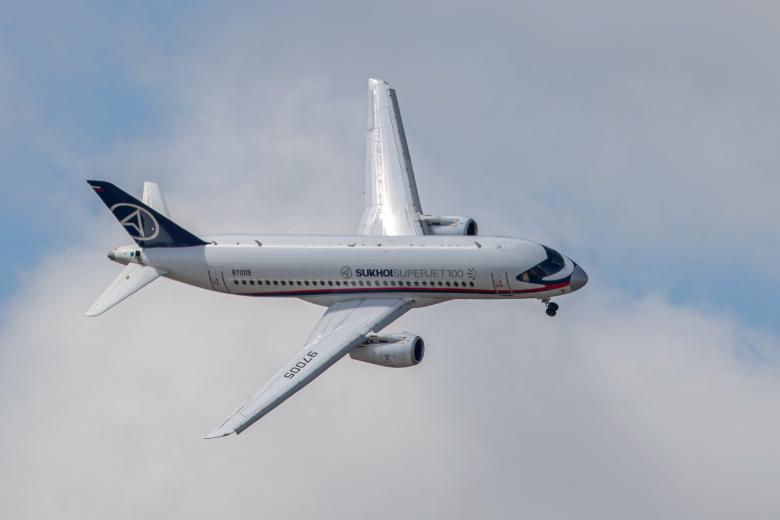 Российский ближнемагистральный самолет Sukhoi Superjet 100