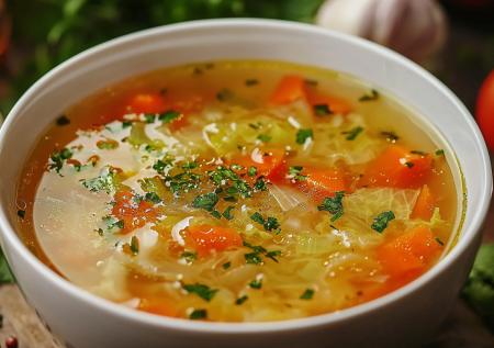 Боннский суп для полезного похудения после праздников