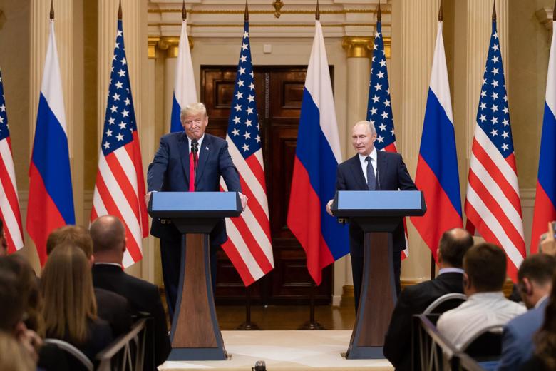 Дональд Трамп и Владимир Путин