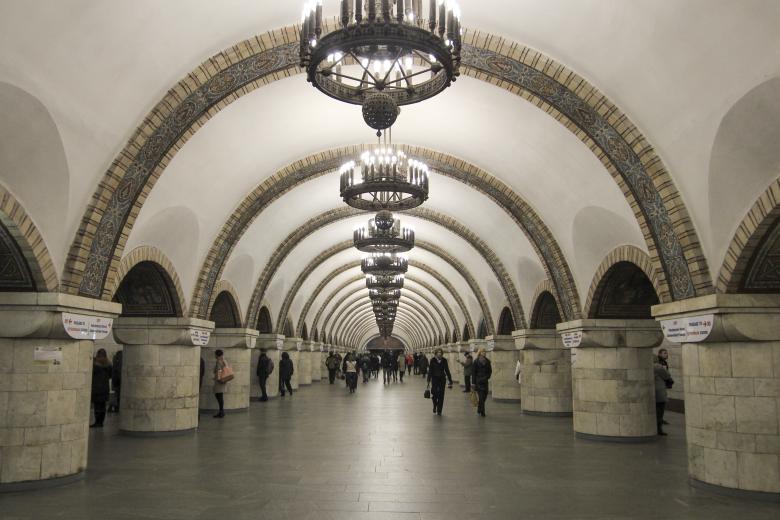 Станция метро «Золотые ворота» в Киеве