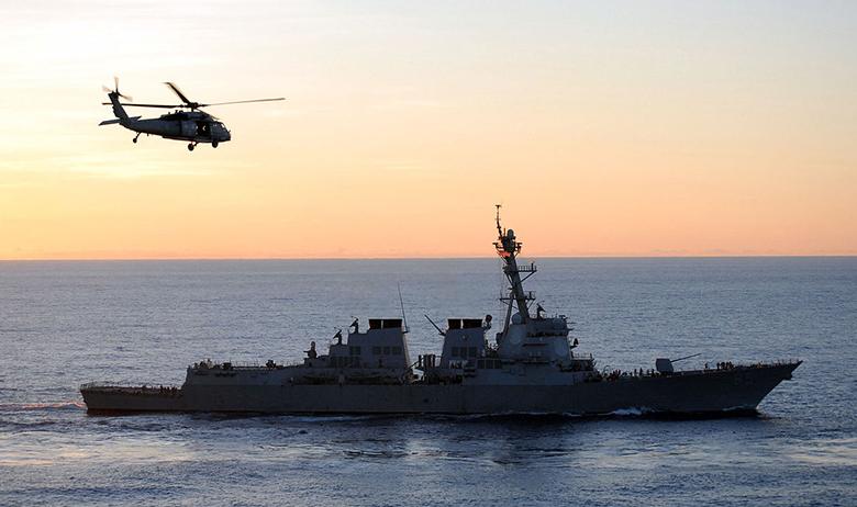 Эсминец USS McCampbell