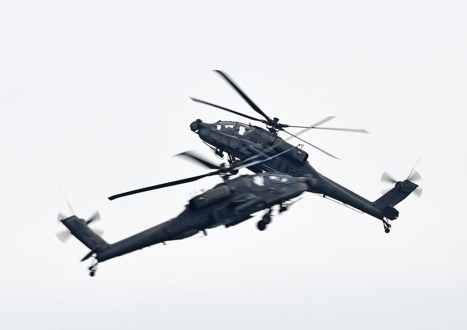 Вертолёты AH-64 Apache ВВС Сингапура
