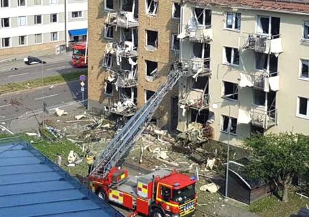 Количество пострадавших при взрыве в Швеции возросло