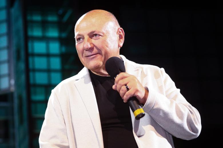 Сергей Газаров во время сбора труппы Московского академического театра сатиры в Москве