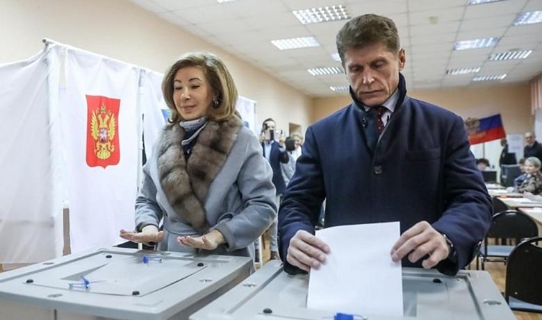 Олге Кожемяко с супругой