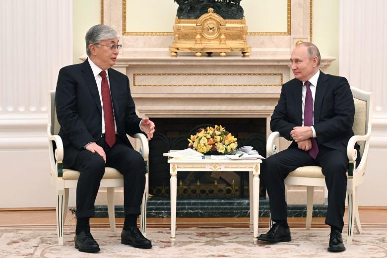 Касым-Жомарт Токаев и Владимир Путин