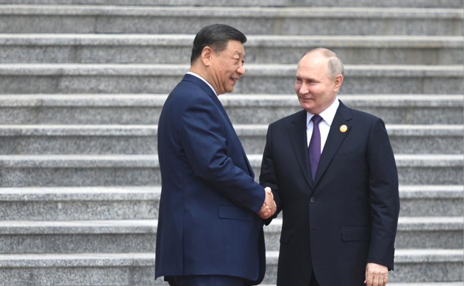 Си Цзиньпин и Владимир Путин