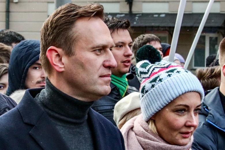 Алексей и Юлия Навальные