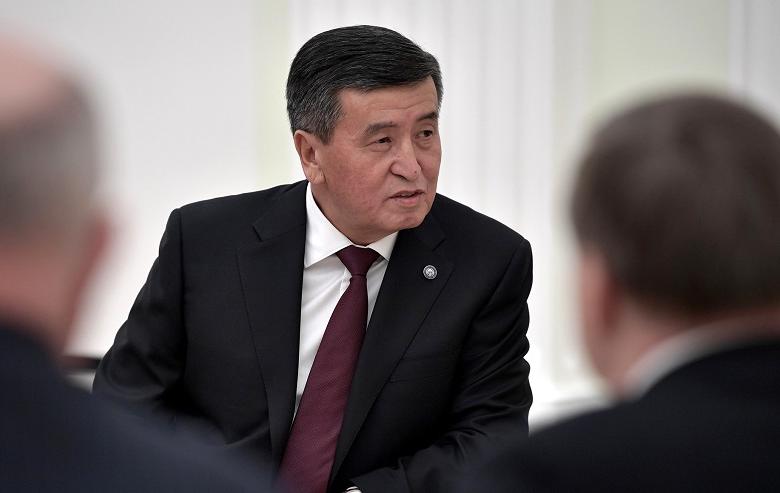 Президент Киргизии Сооронбай Жээнбеков