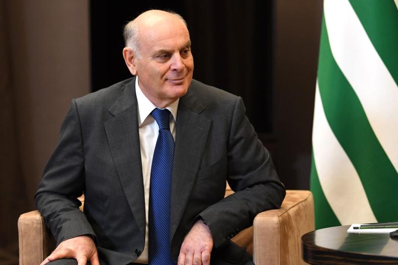 Президент Абхазии Аслан Бжания