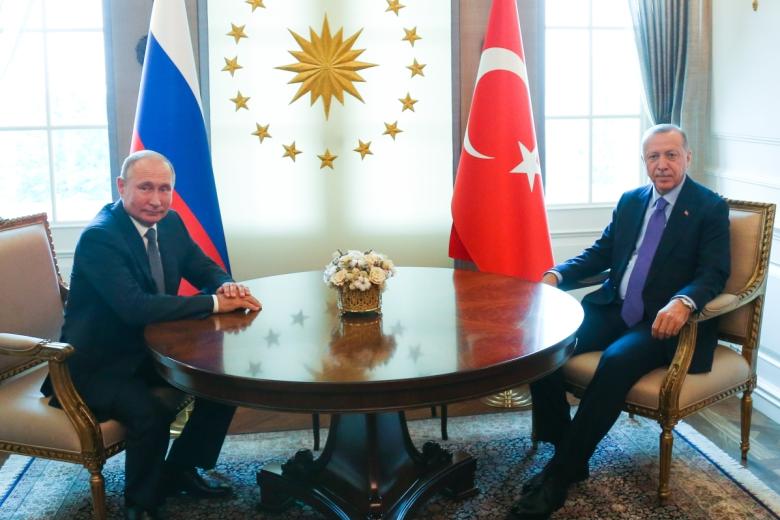 Владимир Путин и Реджеп Тайип Эрдоган