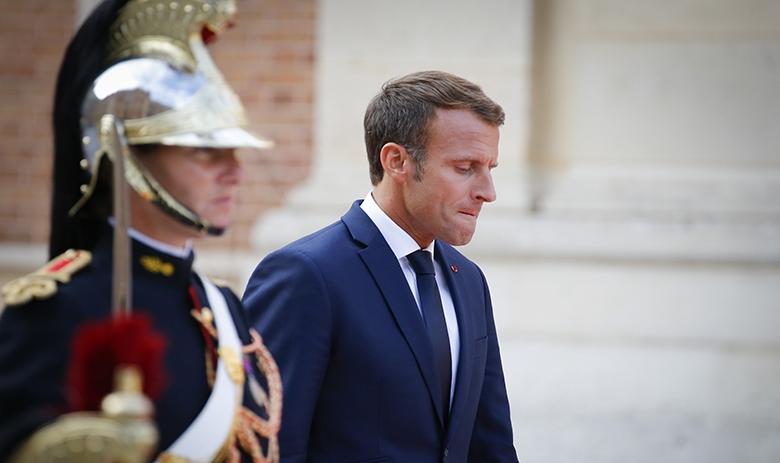 Президент Франции Эммануэль Макрон