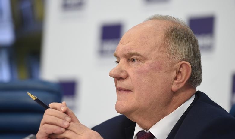 Лидер КПРФ Геннадий Зюганов