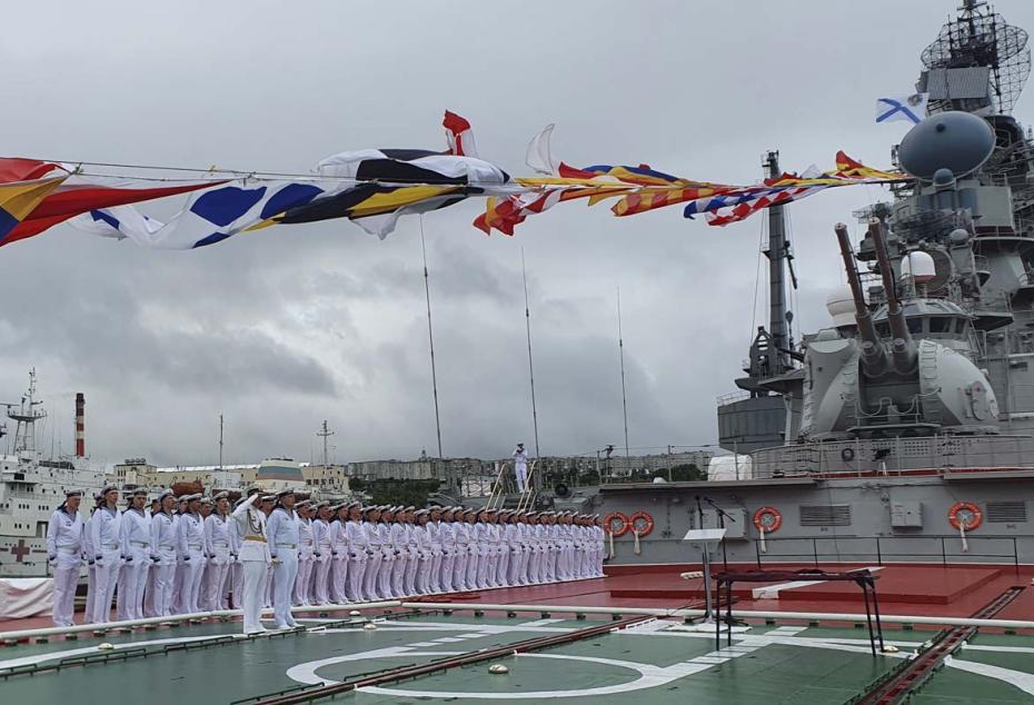 В Североморске на Северном флоте началось празднование Дня ВМФ 