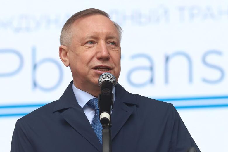 Александр Беглов, стоп кадр из видео