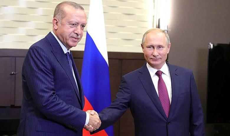 Реджеп Эрдоган и Владимир Путин