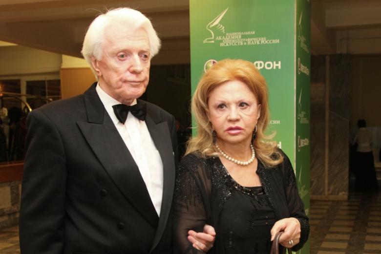Супруги Олег Стриженов и Лионелла