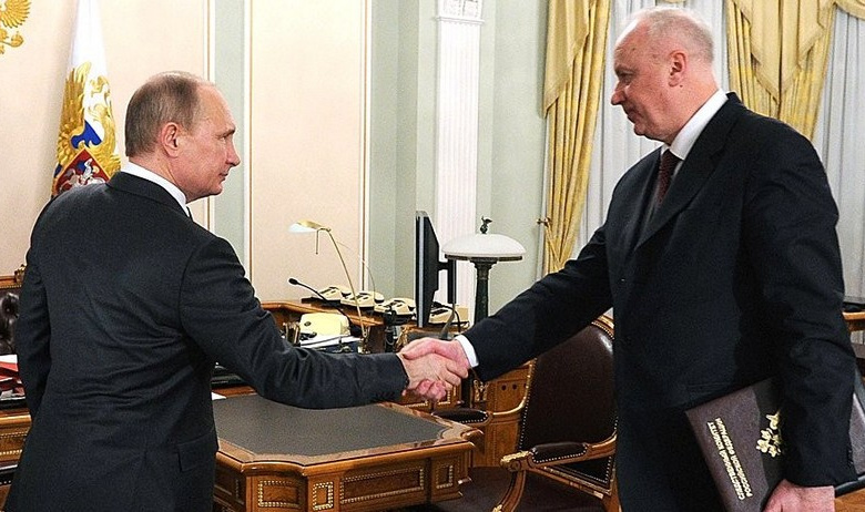 Глава СК России Александр Бастрыкин и президент РФ Владимир Путин