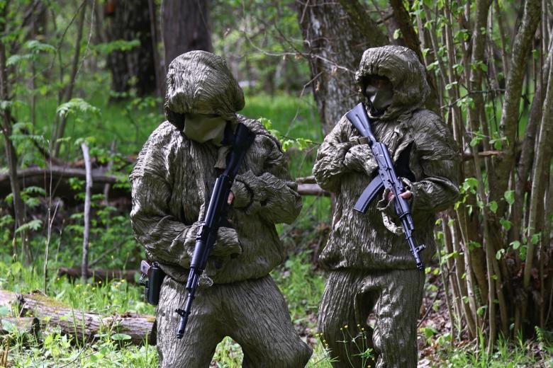 Военный маскировочный костюм