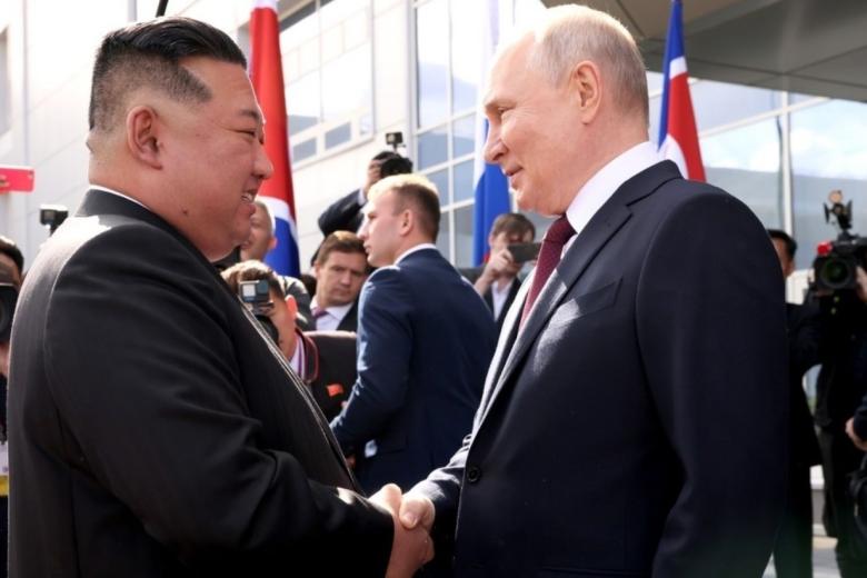 Ким Чен Ын и Владимир Путин