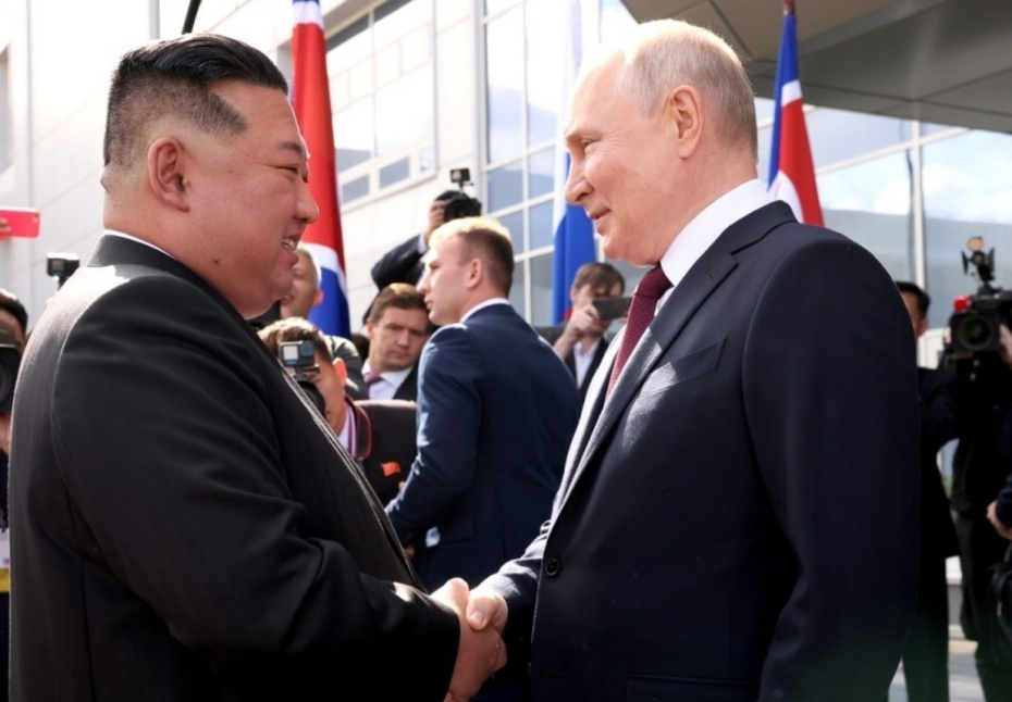 Ким Чен Ын и Владимир Путин