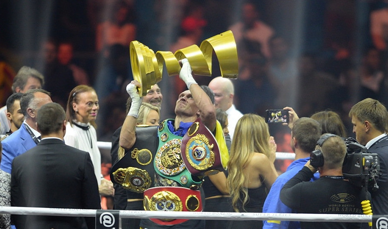 Чемпион мира по боксу Александр Усик