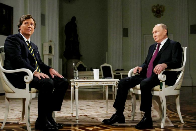 Такер Карлсон, Владимир Путин