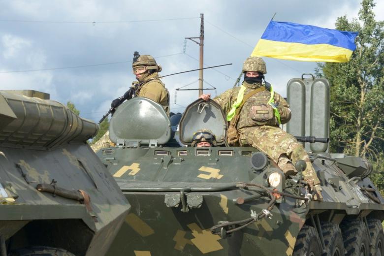 Солдаты Вооружённых сил Украины