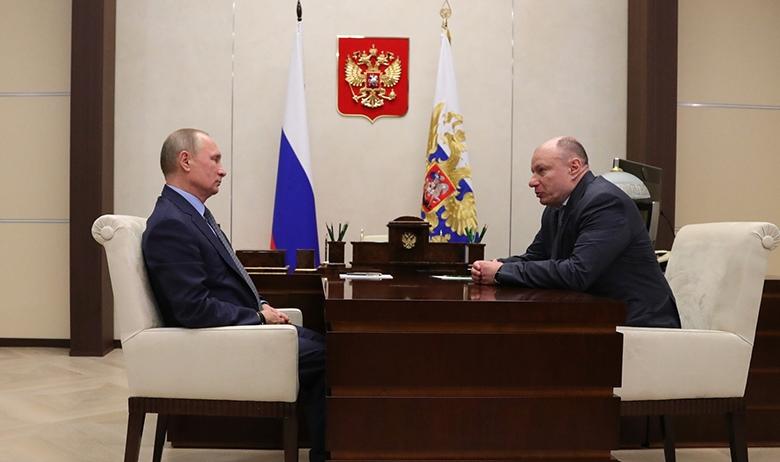 Владимир Путин и Владимир Потанин