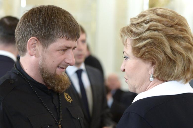 Рамзан Кадыров, Валентина Матвиенко