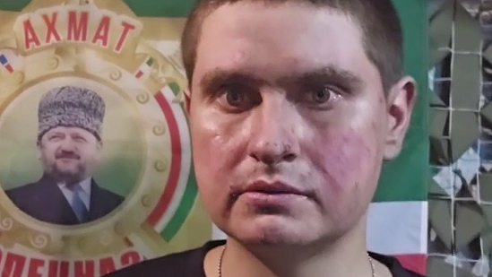 Пленный солдат ВСУ