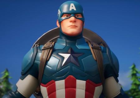 Капитан Америка прибыл в Fortnite