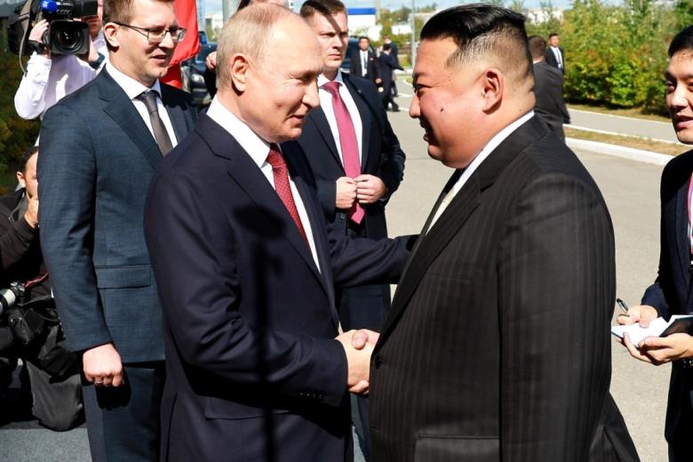 Владимир Путин и Ким Чен Ын