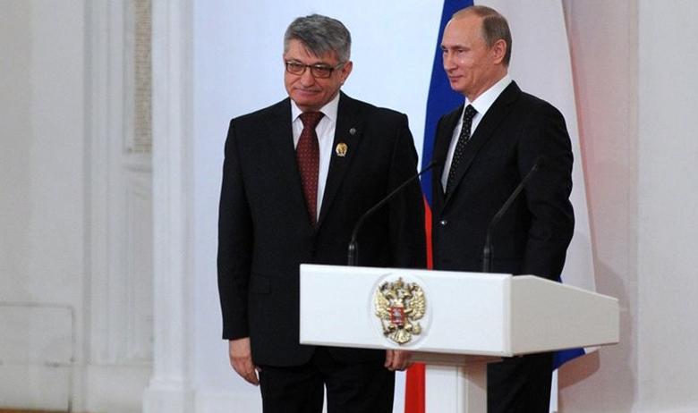 Александр Сокуров и Владимир Путин